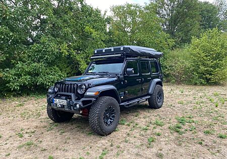 Jeep Wrangler 2.0 4xe Unlimited Rubicon Offroadumbau