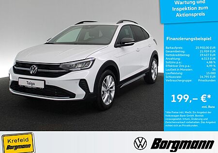 VW Taigo Volkswagen 1.0 TSI Goal AHK ACC NAVI KAMERA SHZ PDC