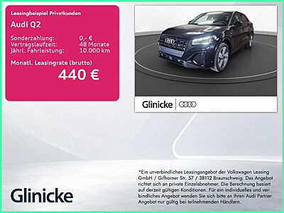Audi Q2 35 TFSI S line AHK Matrix LM 18" Navi RFK