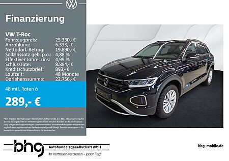 VW T-Roc Volkswagen 1.0 TSI OPF Life