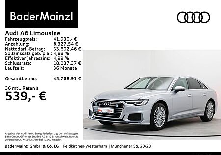 Audi A6 Limousine 50 TFSIe quattro s line HUD Matrix