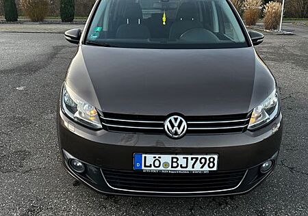 VW Touran Volkswagen 2.0 TDI 125 kW DSG Highline / 7Sitz