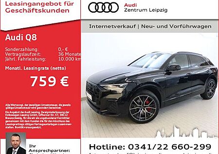 Audi Q8 50 TDI qu. MATRIX*OLED*StHz*AHK*Pano*B&O*