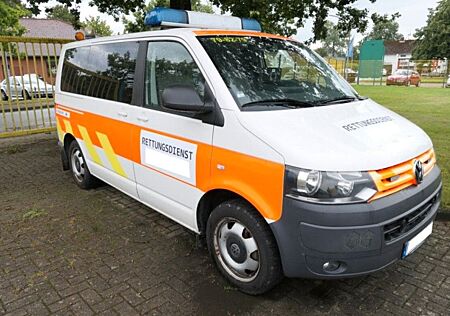 VW T5 Kombi Volkswagen Transporter T5 2.0 TDI 4Motion 4x4 NEF Notarzt