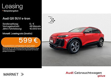 Audi Q6 e-tron gebraucht kaufen Audi Q6 e-tron Q6 SUV e-tron performance S line*Navi*LED*Alu*HU
