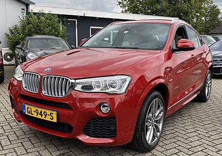 BMW X4 gebraucht kaufen BMW X4 3.5D X-Drive M-pack 2014 Rood Dealerauto