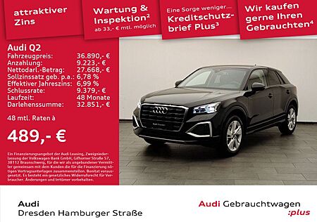 Audi Q2 advanced 30 TDI S tronic UPE 45.795,- € / Son