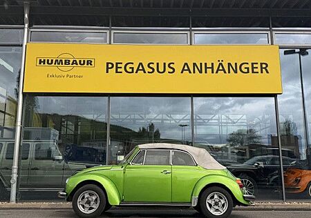 VW Käfer Volkswagen Cabrio 1303 50 PS Vipergrün TÜV 2. Hand