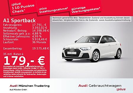 Audi A1 Sportback 25 TFSI 70(95) kW(PS) Schaltgetrieb