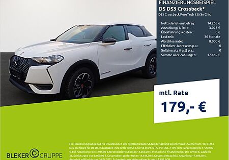 DS Automobiles DS3 Crossback PureTech 130 So Chic
