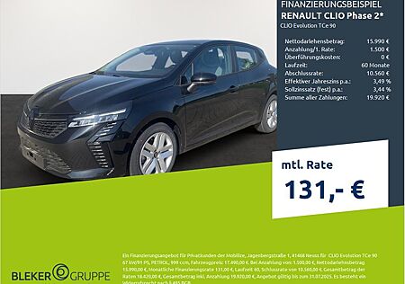 Renault Clio Phase 2 Evolution TCe 90