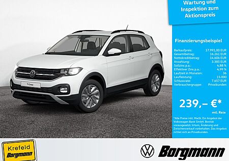 VW T-Cross Volkswagen 1.0 TSI Life PDC KLIMAAUTOMATIK