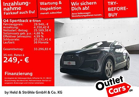 Audi Q4 e-tron Q4 Sportback 40 e-tron 19 KOMFORTPAKET LED SHZ