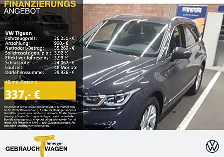 VW Tiguan Volkswagen 1.5 TSI DSG ELECANCE PANO LEDER HuD ST.HE