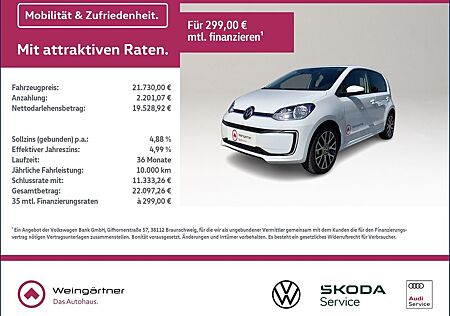 VW e-up! Volkswagen e-up! Edition, RearView, CCS, Sitzhzg, DAB+ Auto