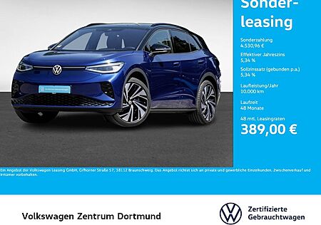 VW ID.4 Volkswagen GTX 4X4 WÄRMEPUMPE PANO AHK 360CAM ACC LM21