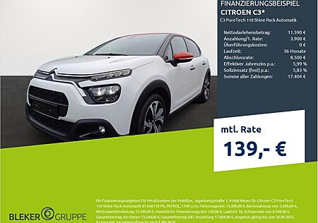Citroën C3 PureTech 110 Shine Pack Automatik