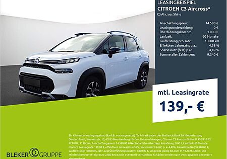 Citroën C3 Aircross PureTech 110 S&S Shine