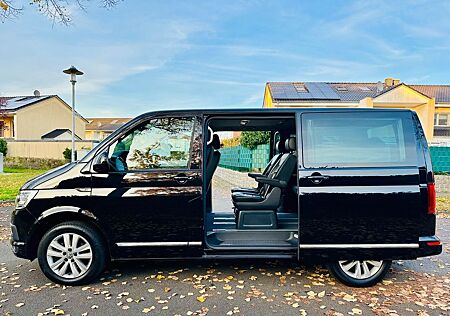VW T6 Multivan Volkswagen *HIGHLINE*LEDER*2xTÜREN*AHK*STHZG*LED
