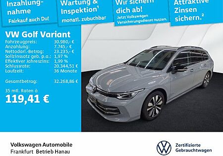 VW Golf Volkswagen VIII Variant 2.0 TDI DSG Goal Navi IQ.Light