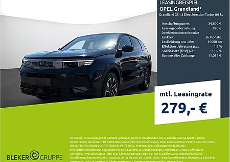 Opel Grandland X Grandland GS 1.2 Diect Injection Turbo 107 kw (