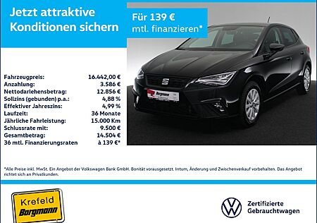 Seat Ibiza 1.0 TSI Style LED NAVI KAMERA PDC KLIMA