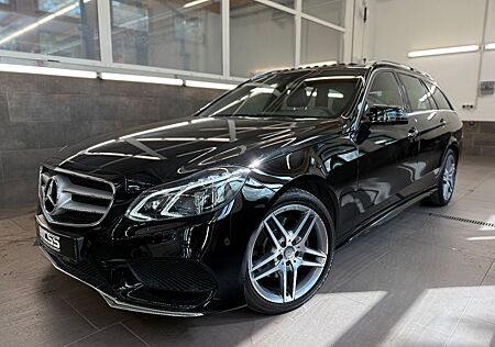 Mercedes-Benz E 300 T AMG LED Pano Leder Navi Totw+Parkassist