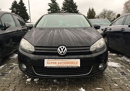 VW Golf Volkswagen VI HIGHLINE,KLIMAAUT,LEDER,NAVI,PDC,1.HAND