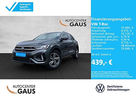 VW T-Roc Volkswagen R-Line 1.5 TSI DSG LED*Navi*ACC*Klima