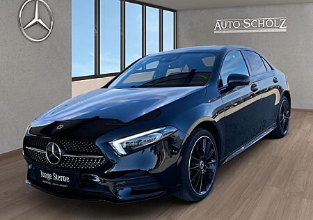 Mercedes-Benz A 250 e Limousine AMG+NIGHT+AHK+DISTR+MULTIBEAM+
