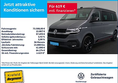 VW T6 California Volkswagen T6.1 California Ocean Edition TDI 4M 3,99 AHK