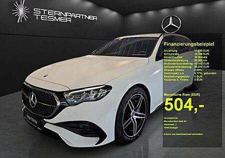 Mercedes-Benz E 220 d T AMG +KAM+LED+TOTW+DISTR+AMBI+NIGHT+AHK