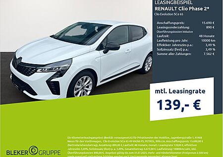 Renault Clio Phase 2 Evolution SCe 65