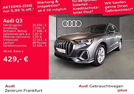 Audi Q3 45 TFSI e S tronic S line LED VC DAB Tempomat