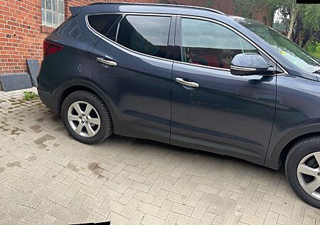 Hyundai Santa Fe blue 2.2 CRDi Premium 4WD Automatik...