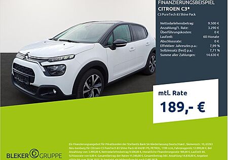 Citroën C3 PureTech 83 Shine Pack