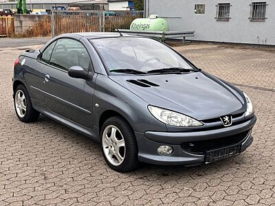 Peugeot 206 CC 1.6d 80kW aus 2.Hand  Klima Leder TÜV NEU