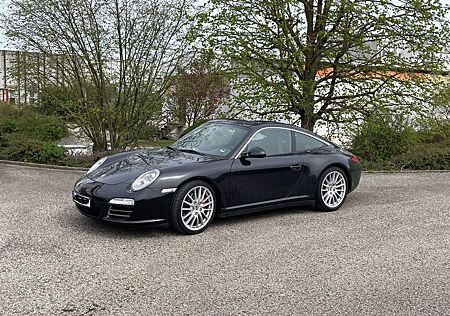 Porsche 997 Targa 4S Targa S, schwarz, 60.000 KM !