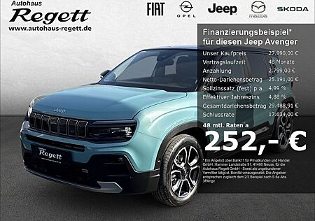 Jeep Avenger Altitude Electric Digitales Cockpit LED