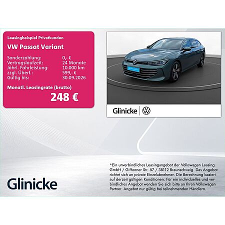 VW Passat Variant leasen