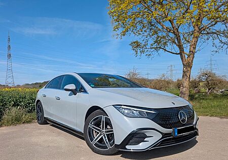 Mercedes-Benz EQE 300, AMG Ext, AHK, alpingrau, SoH 96%