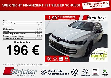VW Golf Volkswagen Goal 1.5eTSI DSG 196,-ohne Anzahlung AHK Na