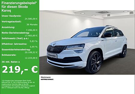 Skoda Karoq Sportline 4x4 2 0 TDI DSG LED NAVI SHZ