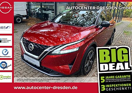 Nissan Qashqai gebraucht kaufen Nissan Qashqai 1.3 DIG-T MHEV Tekna+ ACC+LED+Navi+SHZ