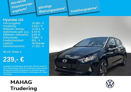 Hyundai i20 1.0 T-GDI Connect & Go Phantom Black Metalli