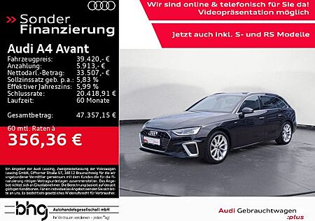 Audi A4 Avant 35 TFSI S-line LED/ACC/Kamera/Navi/Assi