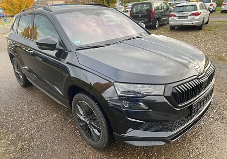 Skoda Karoq gebraucht kaufen Skoda Karoq 2.0l TDI DSG 4x4 Sportline Spur-Tottw-ACC