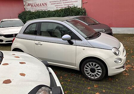 Fiat 500C -Cabrio-DolceVita-Bicolore-Leder-1HD-DAB-PDC