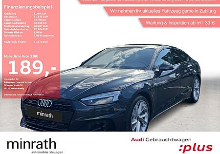 Audi A5 Sportback 45 TFSI Q advanced PANO MATRIX BLAC