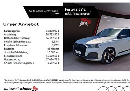 Audi Q7 50 3.0 TDI quattro comeptition plus AHK Pano